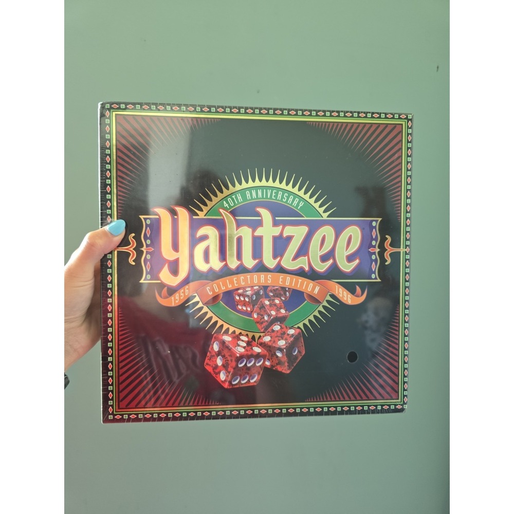 Yahtzee 40th Anniversary Collectors Edition. 1996 Milton Bradley. Sealed NIB - Picture 1 of 4